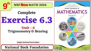 Class 9 Math Exercise 63 NBF Ex 63 Class 9 federal board FBISE Math National Book foundation [upl. by Adnalay977]