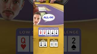 rate this bluff 😳 BE HONEST poker pokerhand pokerhands [upl. by Aitak]