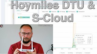 Solar E13 Hoymiles SCloud und Hoymiles DTU Balkonkraftwerk [upl. by Keraj117]