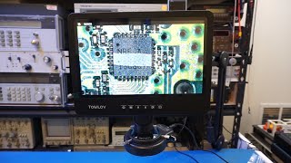 Review of a TOMLOV DM602 Flex 101 inch Digital Soldering Microscope [upl. by Ia]