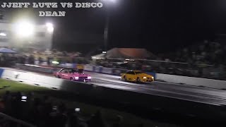 Street outlaws 2021 No prep kings Final  JJeff Lutz vs Disco Dean  No Problem Raceway [upl. by Encrata]