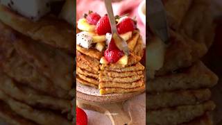 How To Make PROTEIN PANCAKES Vegan amp GlutenFree [upl. by Brunhilda]