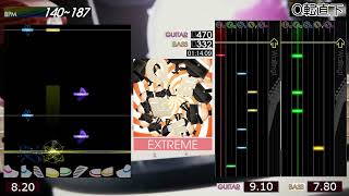 GITADORA  Q転直下  EXTREME GITADORA FUZZUP [upl. by Ahsieyt201]