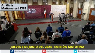 Edición Matutina Jueves 6 de Junio del 2024 [upl. by Letti]