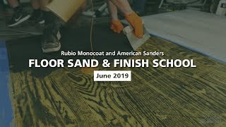 RMC Floor Sand and Finish School  June 2019 [upl. by Quirita]