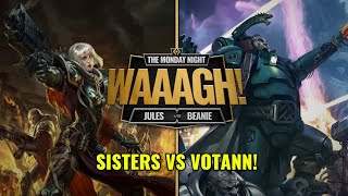 Votann Vs Adeptus Sororitas Battle Report LALD TOURNAMENT ARC [upl. by Bernadine]