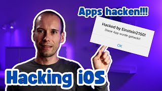 Hacking iOS AppManipulation  Biometrie umgehen Zugangsdaten finden amp Funktionen ändern 006 [upl. by Alarick]