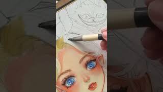 Easy watercolour painting ideas for beginners step by step [upl. by Oicirbaf]