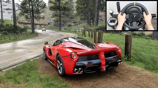 Forza Horizon 5 LaFerrari Thrustmaster TX Steering Wheel Gameplay [upl. by Arehsat]