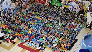 650 Beyblade Collection 1234beyblades Full Collection Update [upl. by Arahk]