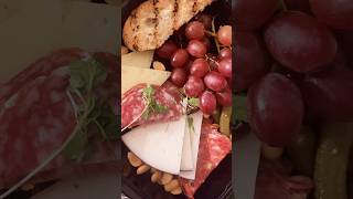 Charcuterie Board 🧀 charcuterie meat cheese food foodie delicious foodlover yummy fyp yum [upl. by Eelah531]