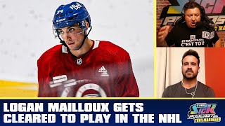 Logan Mailloux Gets Cleared To Play In The NHL  The Sick Podcast with Tony Marinaro August 22 2023 [upl. by Rentschler]