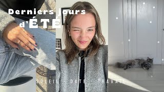 Derniers jours d’été  uni vlog [upl. by Silohcin]