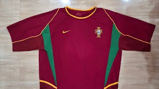 review jersey original portugal 2002 [upl. by Darryn720]