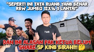 Tata ruang yang benar pada RBW jumbo 12x16 3 lantai amp ini alasan PAK KETUA Blum share SP KING BIRAHI [upl. by Corella]