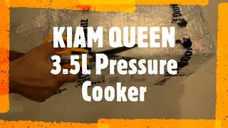 KIAM QUEEN Pressure Cooker 35L [upl. by Tebazile]