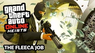 GTA 5 Heist Online Gameplay THE FLEECA JOB Heist GTA 5 Online Heist DLC Update Gameplay [upl. by Harl]