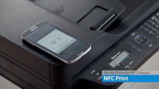 Samsung SMART Printing Solutions NFC Print [upl. by Nylecyoj]