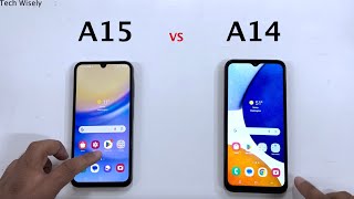 SAMSUNG A15 vs A14  Speed Test [upl. by Athelstan]