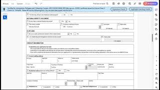 How To Fill IMM 1295e Application for work permit made outside of CanadaIntra Company TransferICT [upl. by Arocal]