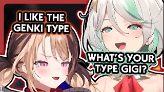 Gigi and Cici ask each their type 【HOLOLIVE EN】 [upl. by Javler]