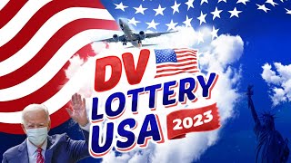 DV Lottery 2023  lien pour consulter les résultats de la loterie américaine [upl. by Haidabej]