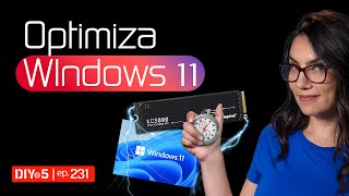 ¡Haz que tu PC vuele Acelera tu Windows 11  DIYin5 Ep 231 [upl. by Inirt448]