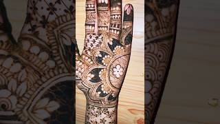 Bridal mehandi design mehandihenna bridal bridal mehndishortvideo shorts mehndi [upl. by Glimp]