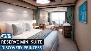 Discovery Princess  Reserve Mini Suite M1 Tour amp Review 4K  Princess Cruises 2022 [upl. by Dyanne]