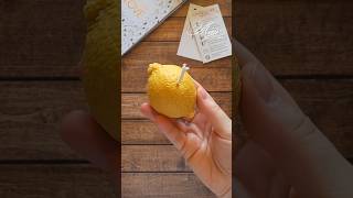 Lemon candle🍋candledemolding soywaxcandle handpouredcandle [upl. by Ydur337]