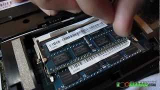 How to Install Memory DIMM  Acer 4752G Notebook [upl. by Ellehcrad629]