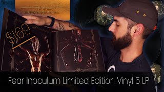 TOOL Fear Inoculum  Deluxe 5 LP Vinyl Review and Unboxing [upl. by Auqinu]