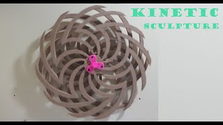 how to make a manual Kinetic SculptureFree template मैनुअल काइनेटिक मूर्तिकलामुक्त टेम्पलेट [upl. by Leodora]