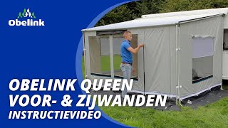 Obelink Queen Voor en Zijwanden Opzetten Thule Omnistor 1200 [upl. by Neala]