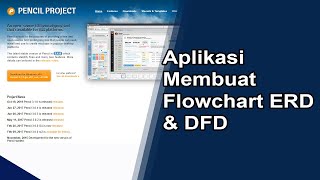 5 Aplikasi Free untuk Membuat Flowchart ERD dan DFD [upl. by Kappenne]