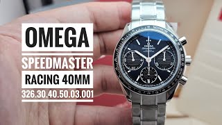 Omega Speedmaster Racing 40mm 32630405003001 [upl. by Matthaeus]