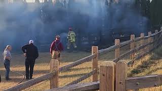 Brush Fire  Oxford PA [upl. by Yrellam216]