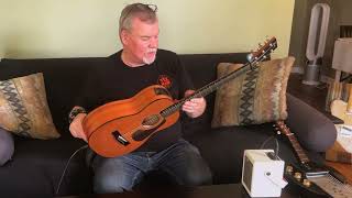 Furch Little Jane vs Martin Backpacker Acoustic Travel Guitar Review [upl. by Adilen]