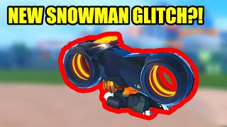 NEW SNOWMAN GLITCH  Roblox Jailbreak Mythbusters [upl. by Dray]