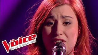 Céline Dion – Pour que tu m’aimes encore  Caroline Savoie  The Voice France 2014  Prime 3 [upl. by Ellehcor]