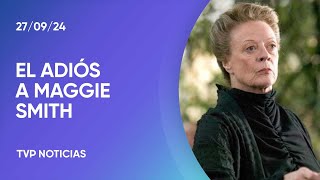 Murió Maggie Smith la actriz que brilló en quotHarry Potterquot y quotDownton Abbeyquot [upl. by Aibara]