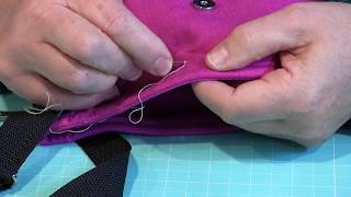 Making and Setting a Quilters Knot [upl. by Tobi]