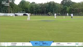 Leyland CC 2nd XI v Heysham CC 1st XI [upl. by Ahsemrac]