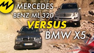 Mercedes Benz ML 320 vs BMW X5 [upl. by Dunaville731]