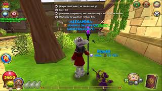 Wizard101 PVP RANK UPDATE WARLORD [upl. by Biegel976]