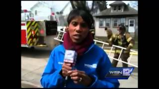 Woman burned in Kenosha house fire [upl. by Akinehs261]