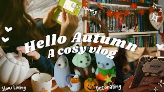 Hello Autumn 🍂  Decorating Cosy Gaming Reading amp Romanticising a Cosy Autumn Day 🍁 [upl. by Eadmund963]