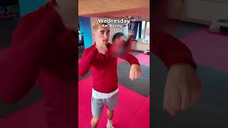 A pro boxers training week 🥊 boxing viralvideo boxer [upl. by Yhtur]