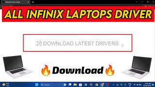 Download Latest All Infinix Laptops Drivers 🔥 InBook x1 x2 y1  SlimProNeo   Zero Book [upl. by Hedi981]