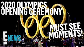 2020 Tokyo Olympics Opening Ceremony MustSee Moments  E News [upl. by Nancy]